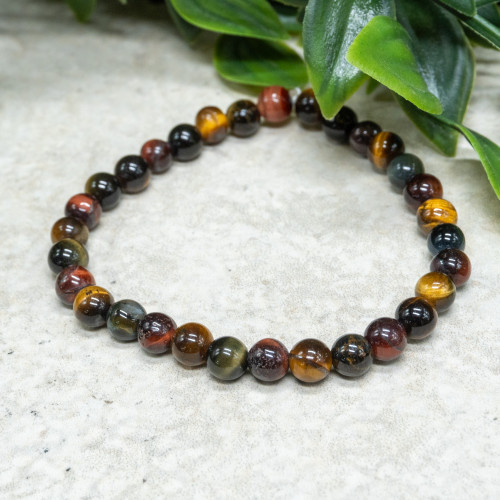 Multi Tiger Eye Bracelet 6mm