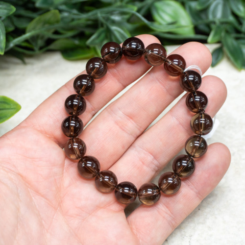 Smoky Quartz Bracelet 10mm