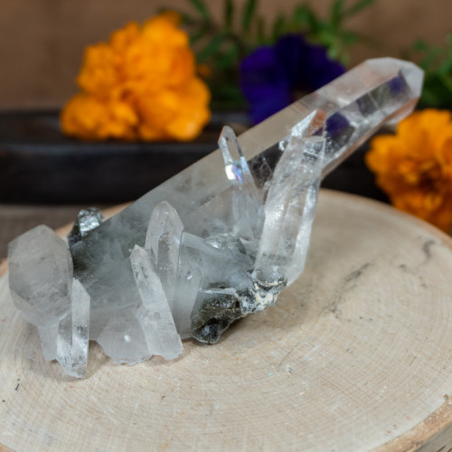 Himalayan Quartz With Chlorite Inclusions