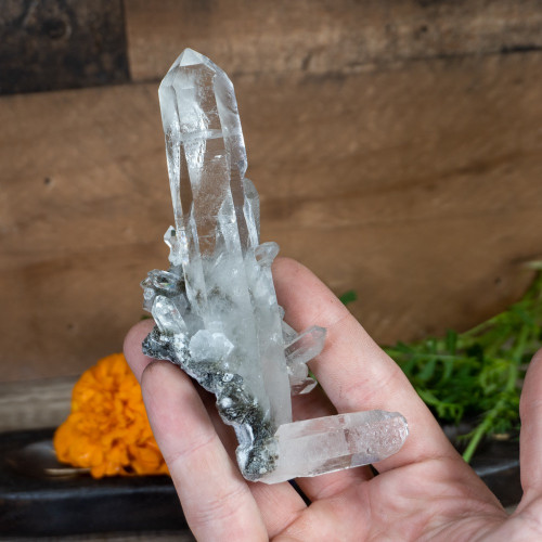 Himalayan Quartz With Chlorite Inclusions