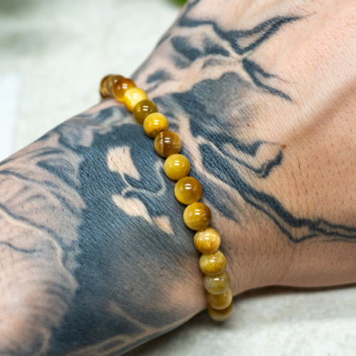 Golden Tiger Eye Bracelet 6mm