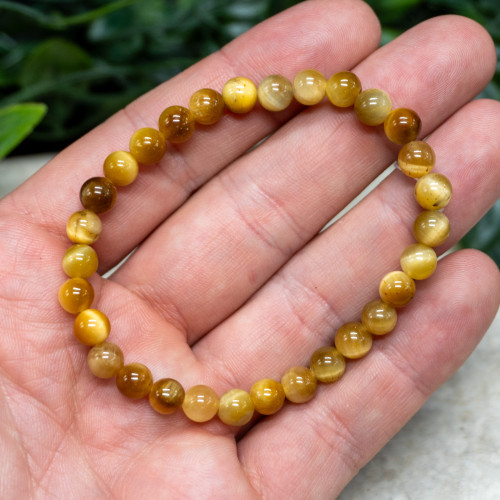 Golden Tiger Eye Bracelet 6mm