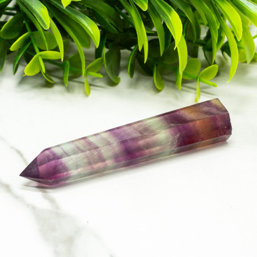 Medium Rainbow Fluorite Tower #5