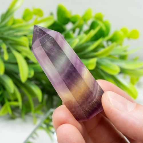 Medium Rainbow Fluorite Tower #4