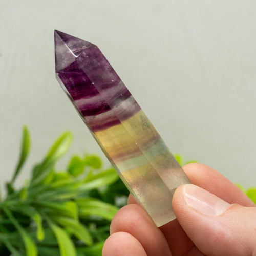 Medium Rainbow Fluorite Tower #3