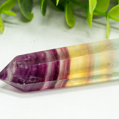 Medium Rainbow Fluorite Tower #3