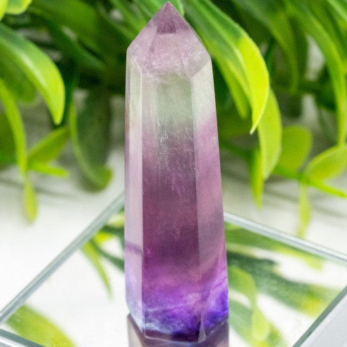 Medium Rainbow Fluorite Tower #2