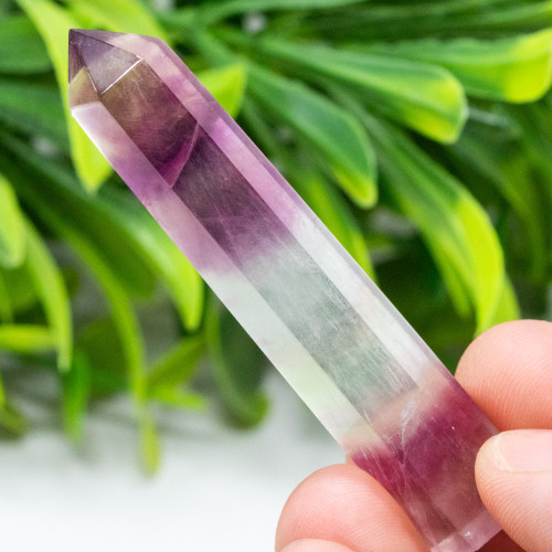 Medium Rainbow Fluorite Tower #1