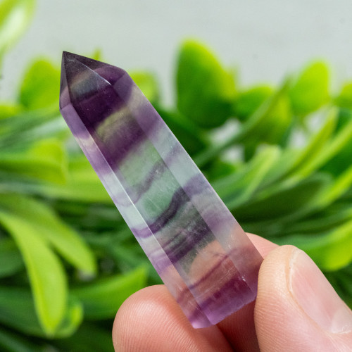 Small Rainbow Fluorite Tower #5