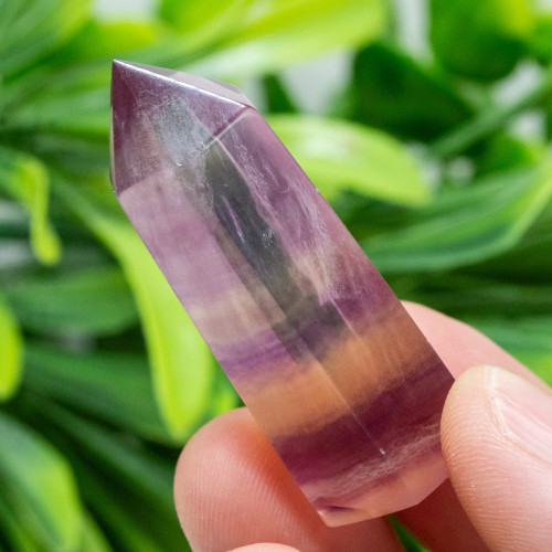 Small Rainbow Fluorite Tower #2