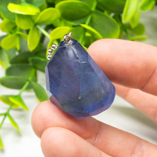 Himalayan Blue Fluorite Necklace #1