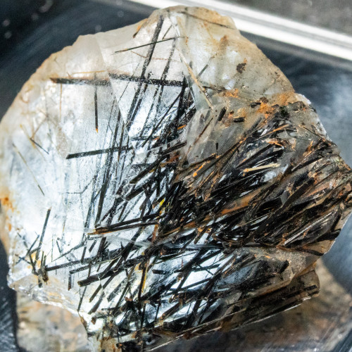 Black Tourmaline & Rutile in Quartz #1