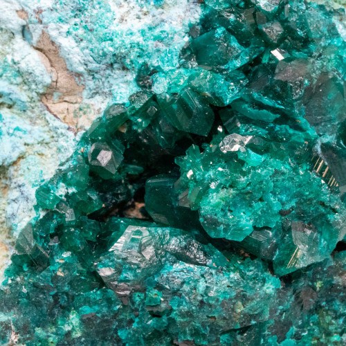 Dioptase with Chrysocolla #17