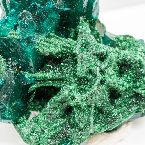 Dioptase and Malachite Pseudomorph #12
