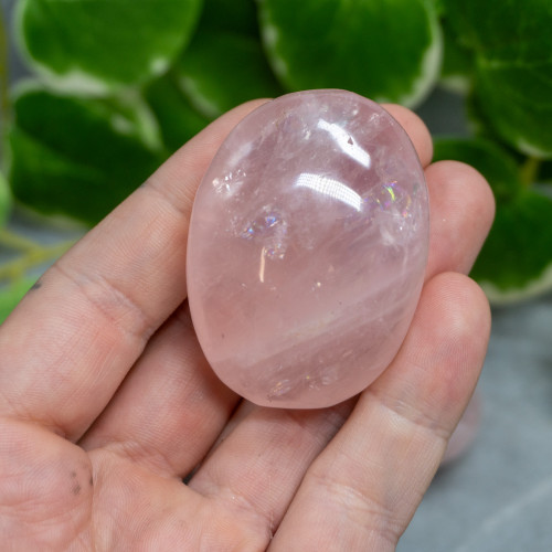 Rose Quartz Polished Pocket Stone