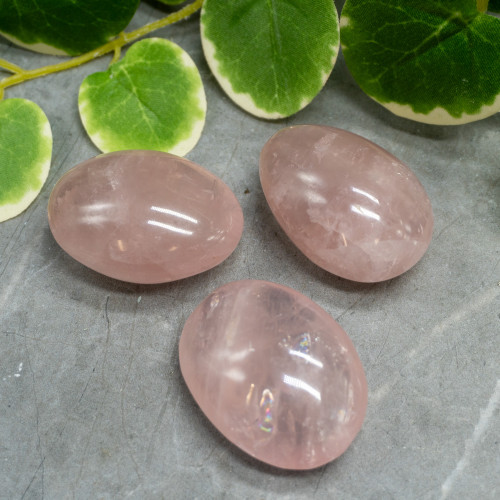 Rose Quartz Polished Pocket Stone