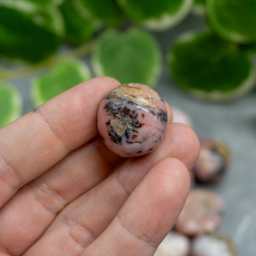 A+ Pink Opal Tumbled