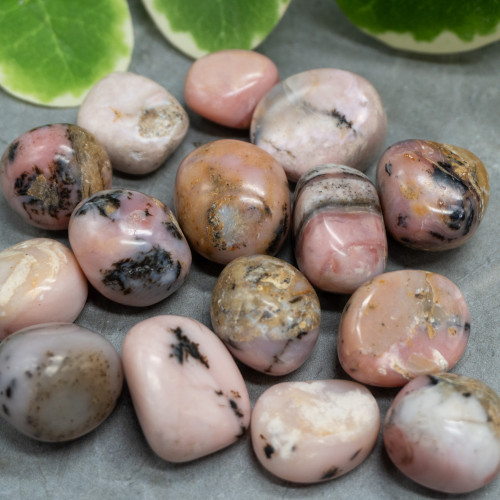 A+ Pink Opal Tumbled