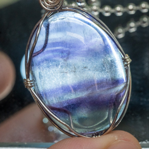 Rainbow Fluorite Necklace #1