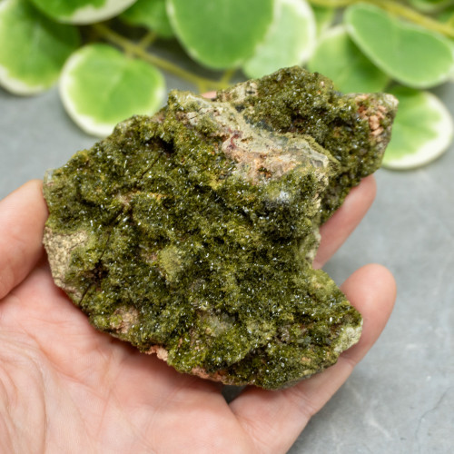 Druzy Raw Epidote #9