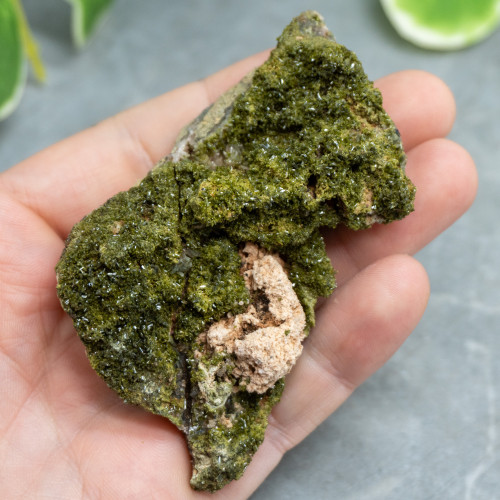 Druzy Raw Epidote #7