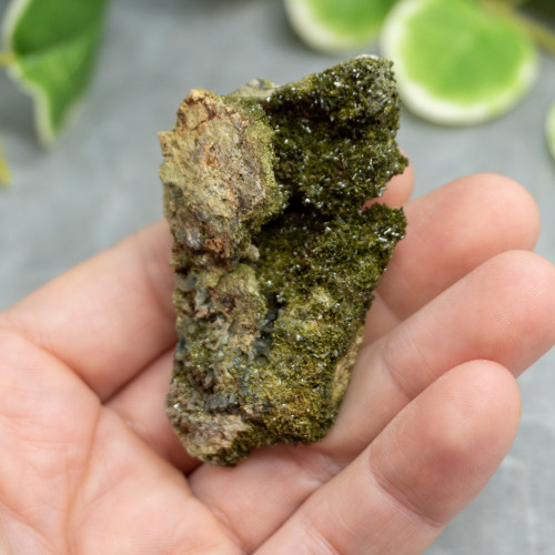 Druzy Raw Epidote #6