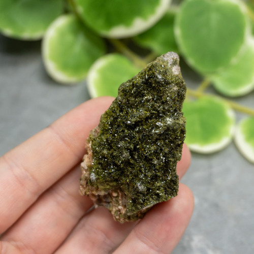 Druzy Raw Epidote #5
