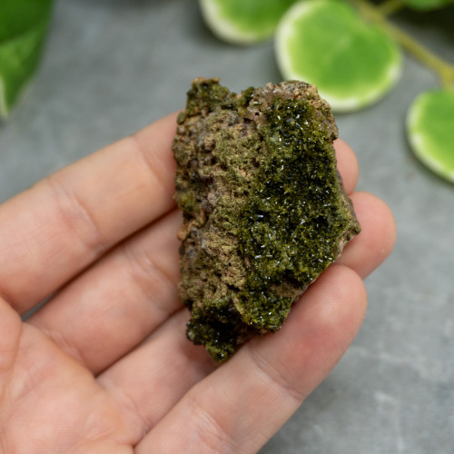 Druzy Raw Epidote #4