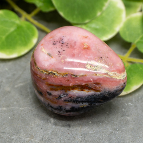 Polished Strawberry Opal #6