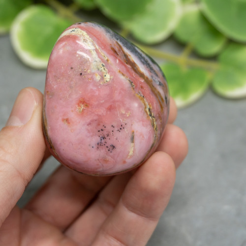 Polished Strawberry Opal #6