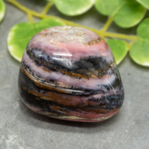 Polished Strawberry Opal #6