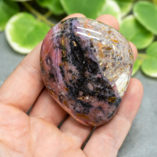 Polished Strawberry Opal #3