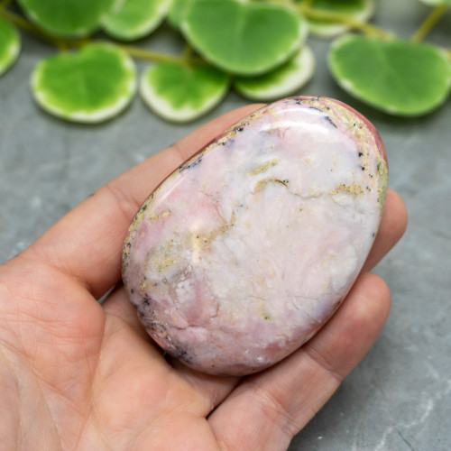 Polished Strawberry Opal #2