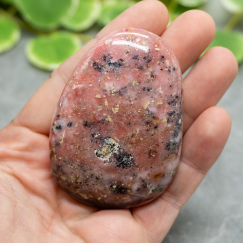 Polished Strawberry Opal #2