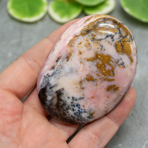 Polished Strawberry Opal #1