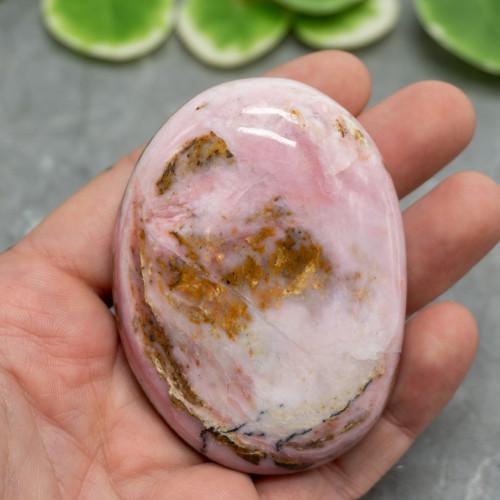 Polished Strawberry Opal #1