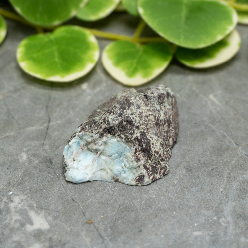 Half Polished Larimar #7