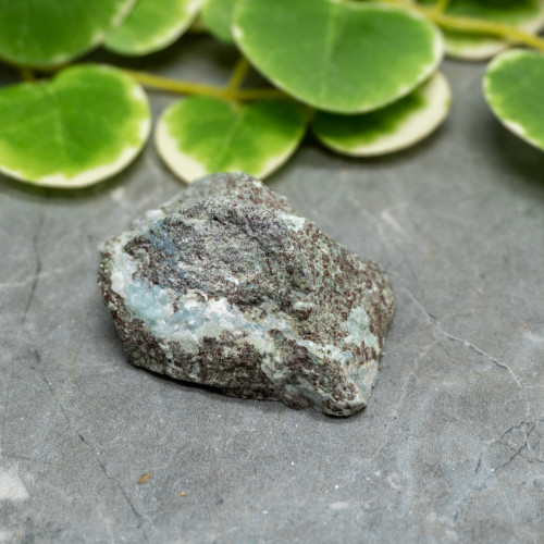 Half Polished Larimar #6