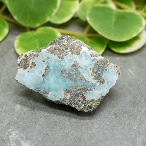 Half Polished Larimar #6
