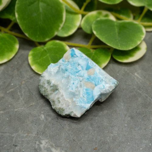 Half Polished Larimar #3