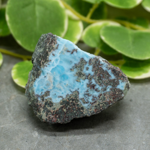 Half Polished Larimar #2