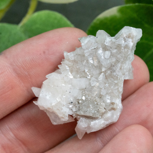 Dogtooth Calcite with Purple Fluorite and Hematite #1