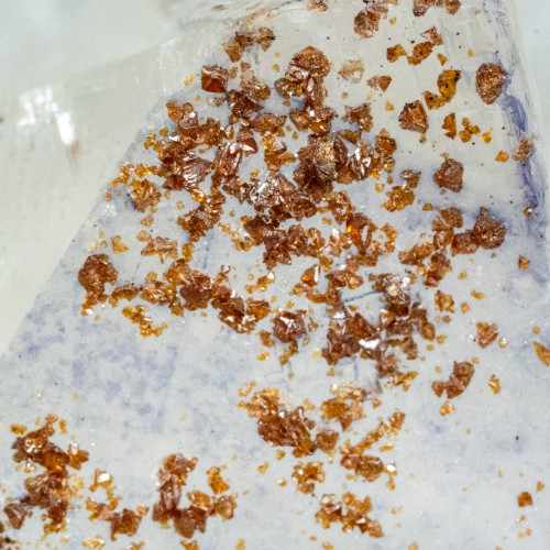 Spessartine Garnet on Fluorite #1