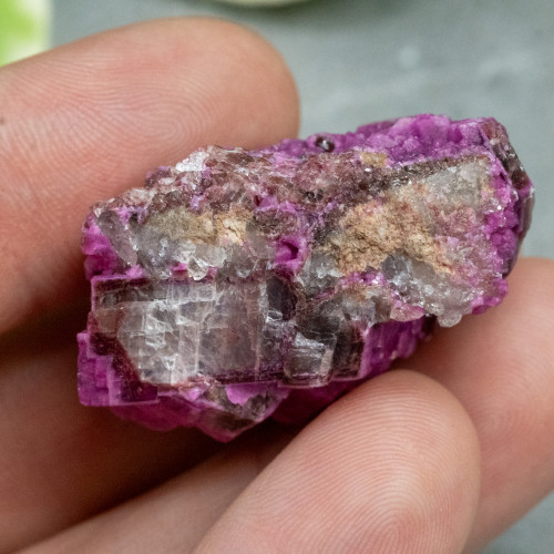 Cobaltoan Calcite on Dolomite #1