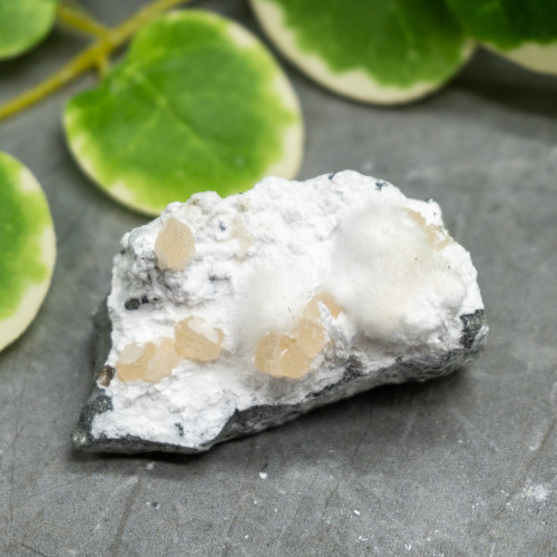 Okenite with Stilbite #2