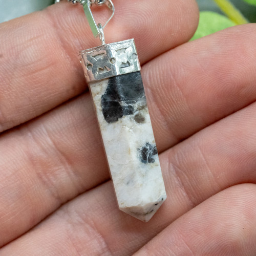 Blue Jay Sapphire Necklace #2