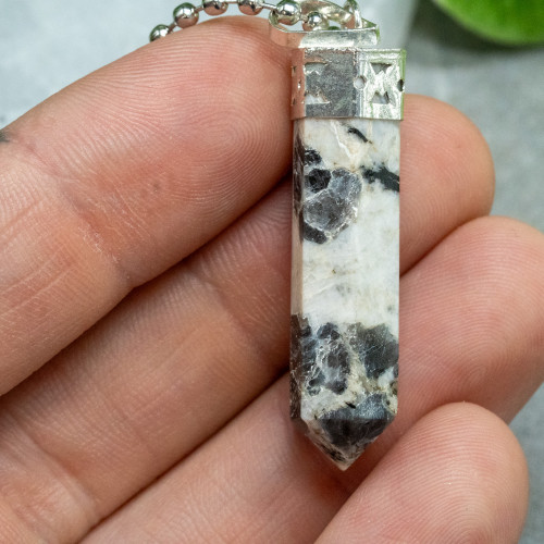 Blue Jay Sapphire Necklace #1