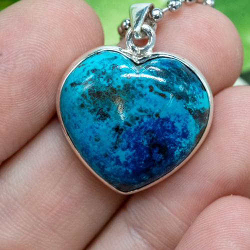 Shattuckite and Chrysocolla Necklace #2