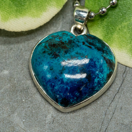 Shattuckite and Chrysocolla Necklace #2