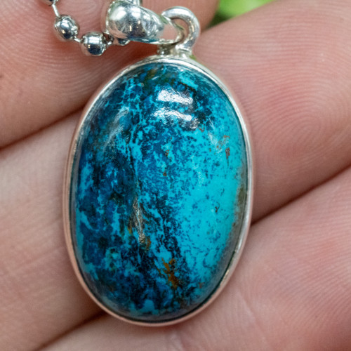 Shattuckite and Chrysocolla Necklace #1